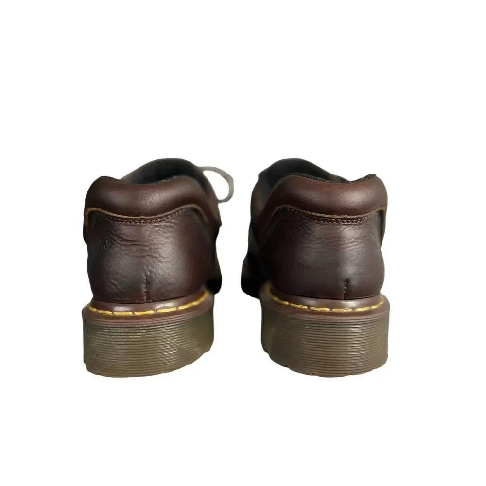 Dr. Doc Martens 8312 Chunky Leather Oxford Shoes Men's Size 10